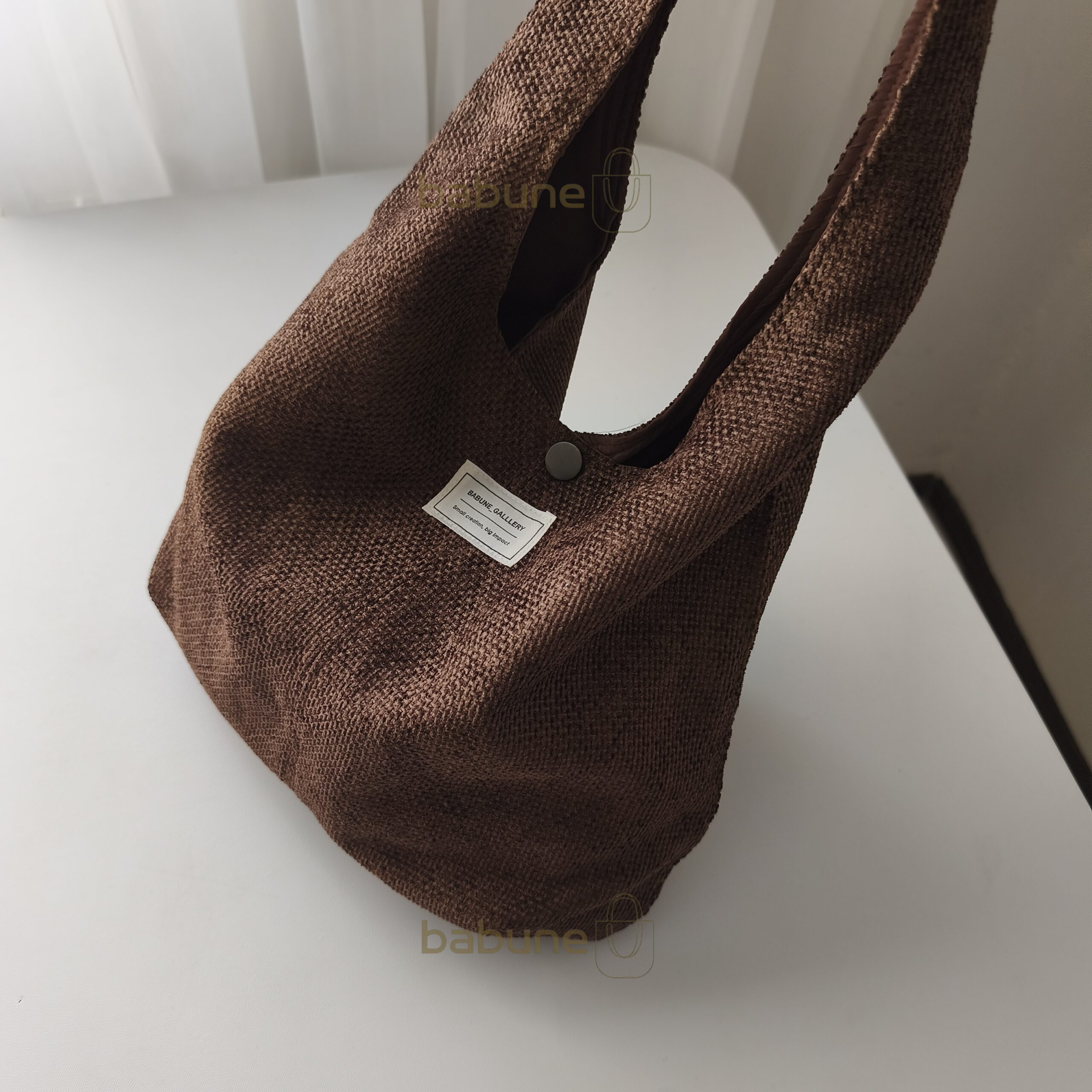 پارچه‌ای با اصالت (بدون استفاده از لایی)